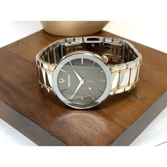 Bulova Women's Watch 98L309 Latin Grammy Edition Gray Dial Rose Gold Silver - Picture 8 of 14